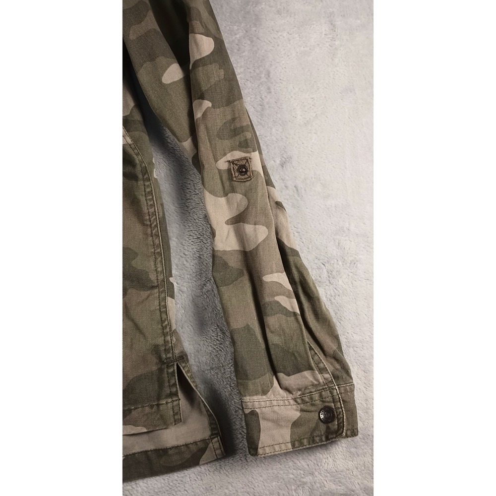 Aeropostale Women's Camo Utility Jacket Size L Mechanic Style Excellent - Picture 5 of 8